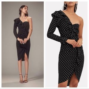 Veronica Beard Leona One Sleeve Dress Size 8